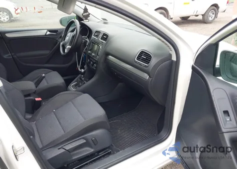 2014 Volkswagen Golf 2.0L Tdi из США, поврежденный, VIN WVWNM7AJ7EW009759